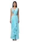 AD Georgette With Designer Ready To Wear Saree Wholesale In India
